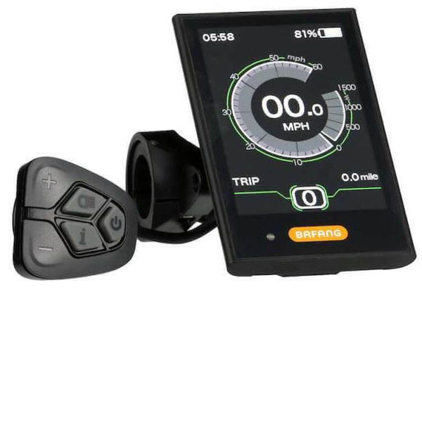 Bafang DPC-18 IP65 rated full color backlit display.
