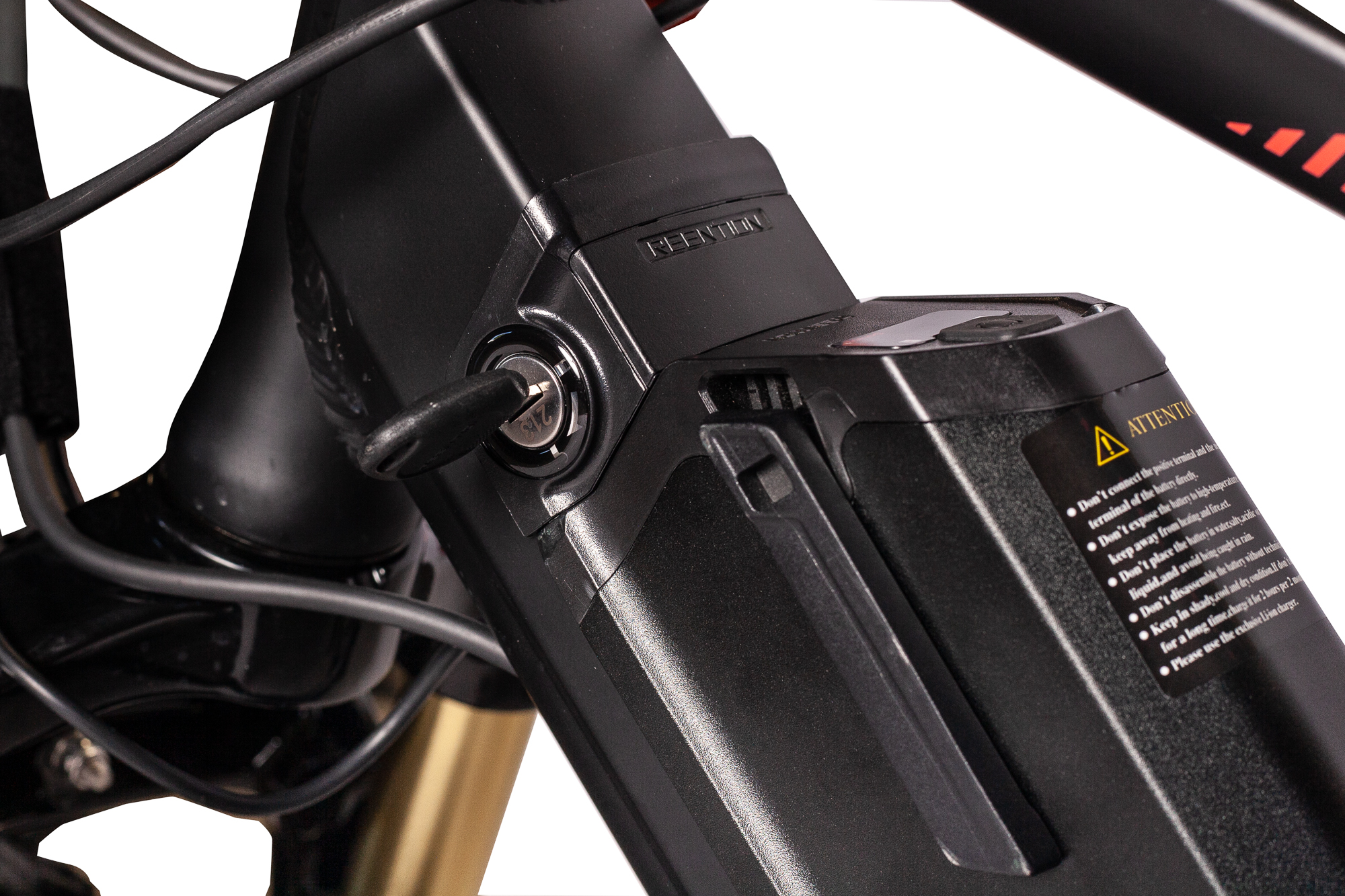 Lockable Battery with 2 Keys