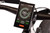 FT1000MD Mid-Drive electric bicycle stock full color LCD display mounted on bicycle.